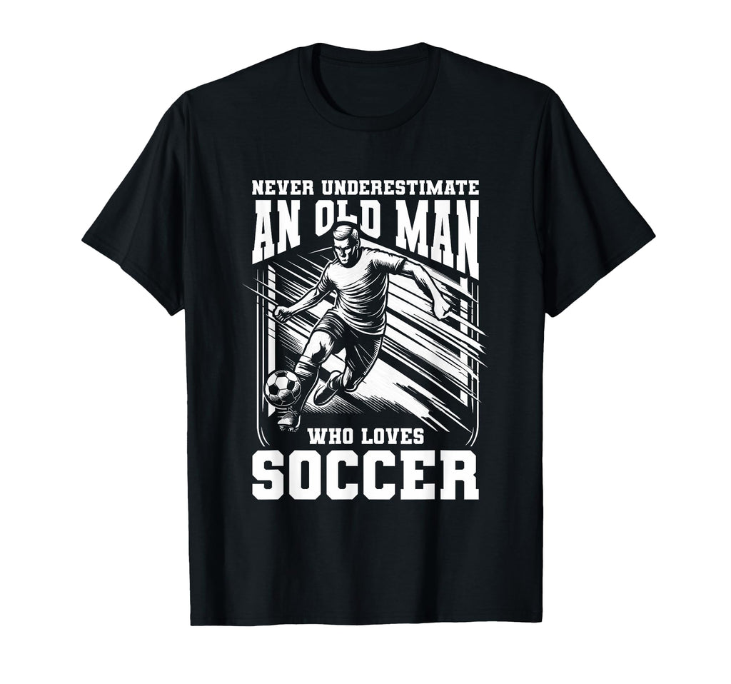 Never Underestimate Old Who Loves T-Shirt - Custom Art Print Men Women