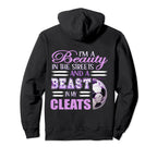 Soccer Beauty Streets And Beast My Hoodie - Trendy Graphic for Adults