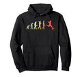 Soccer Evolution Soccer Player Hoodie - Aesthetic Graphic for Adults