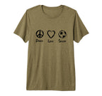 Soccer Motivation Soccer Fan T-Shirt - Casual Everyday Wear for Adults