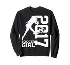 9Th Birthday Soccer 2017 Sweatshirt - Novelty Apparel Unisex