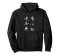 Silly Cat Playing Soccer Player Hoodie - Fun Novelty Design Men Women