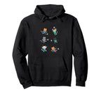 Silly Cat Playing Soccer Player Hoodie - Fun Novelty Design Men Women