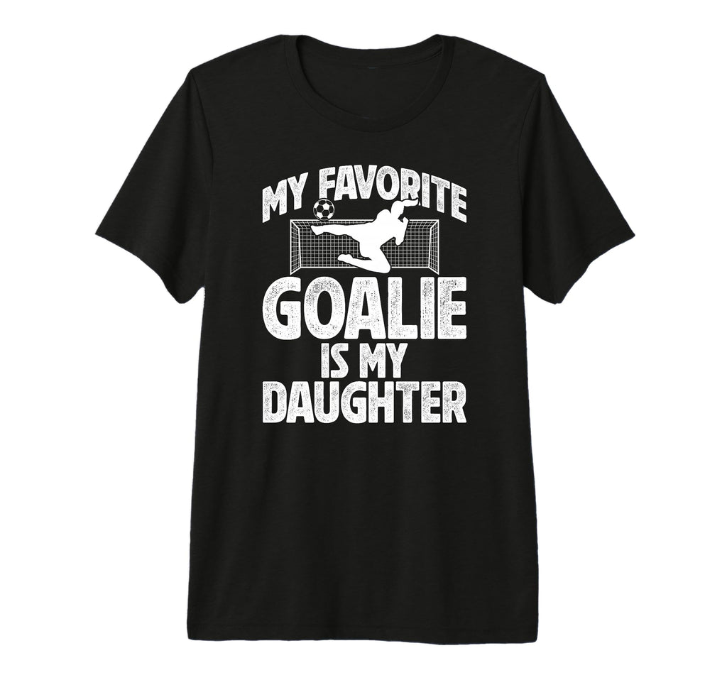 Mens My Daughter Soccer Goalie Dad T-Shirt - Aesthetic Graphic Men Women