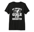 Mens My Daughter Soccer Goalie Dad T-Shirt - Aesthetic Graphic Men Women