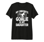 Mens My Daughter Soccer Goalie Dad T-Shirt - Aesthetic Graphic Men Women