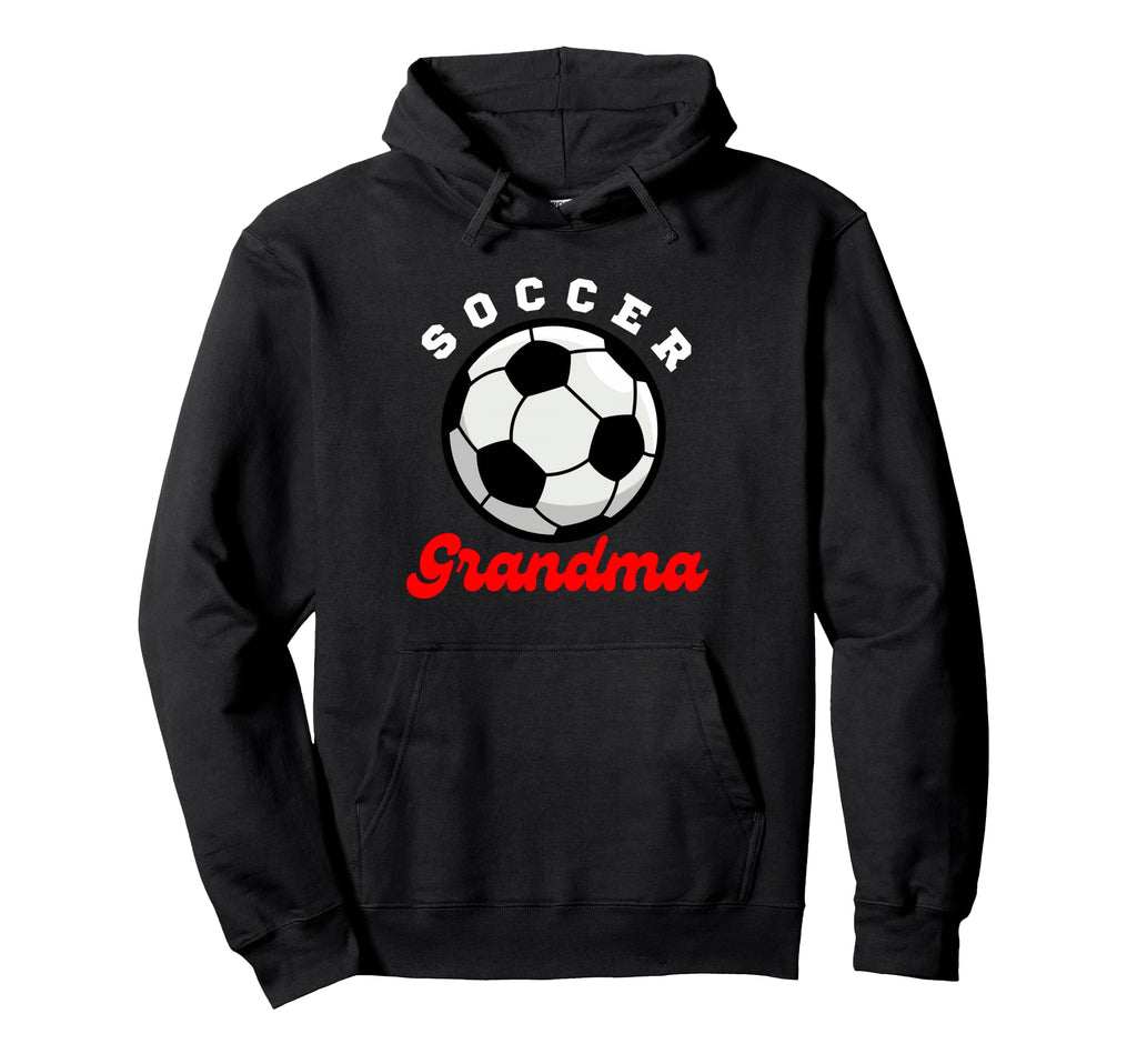 Funny Grandma Proud Soccer Lover Nana Hoodie - Novelty Apparel Unisex