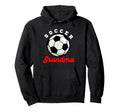 Funny Grandma Proud Soccer Lover Nana Hoodie - Novelty Apparel Unisex