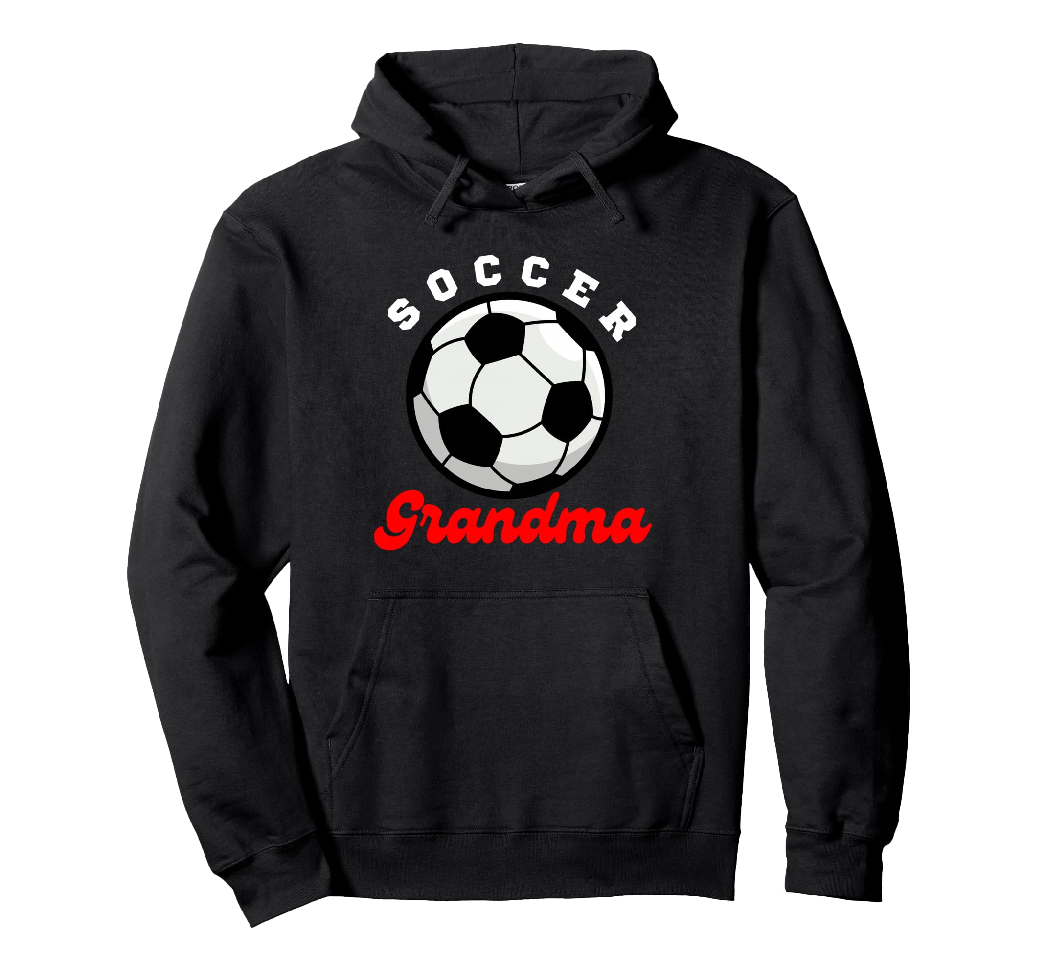 Funny Grandma Proud Soccer Lover Nana Hoodie - Novelty Apparel Unisex