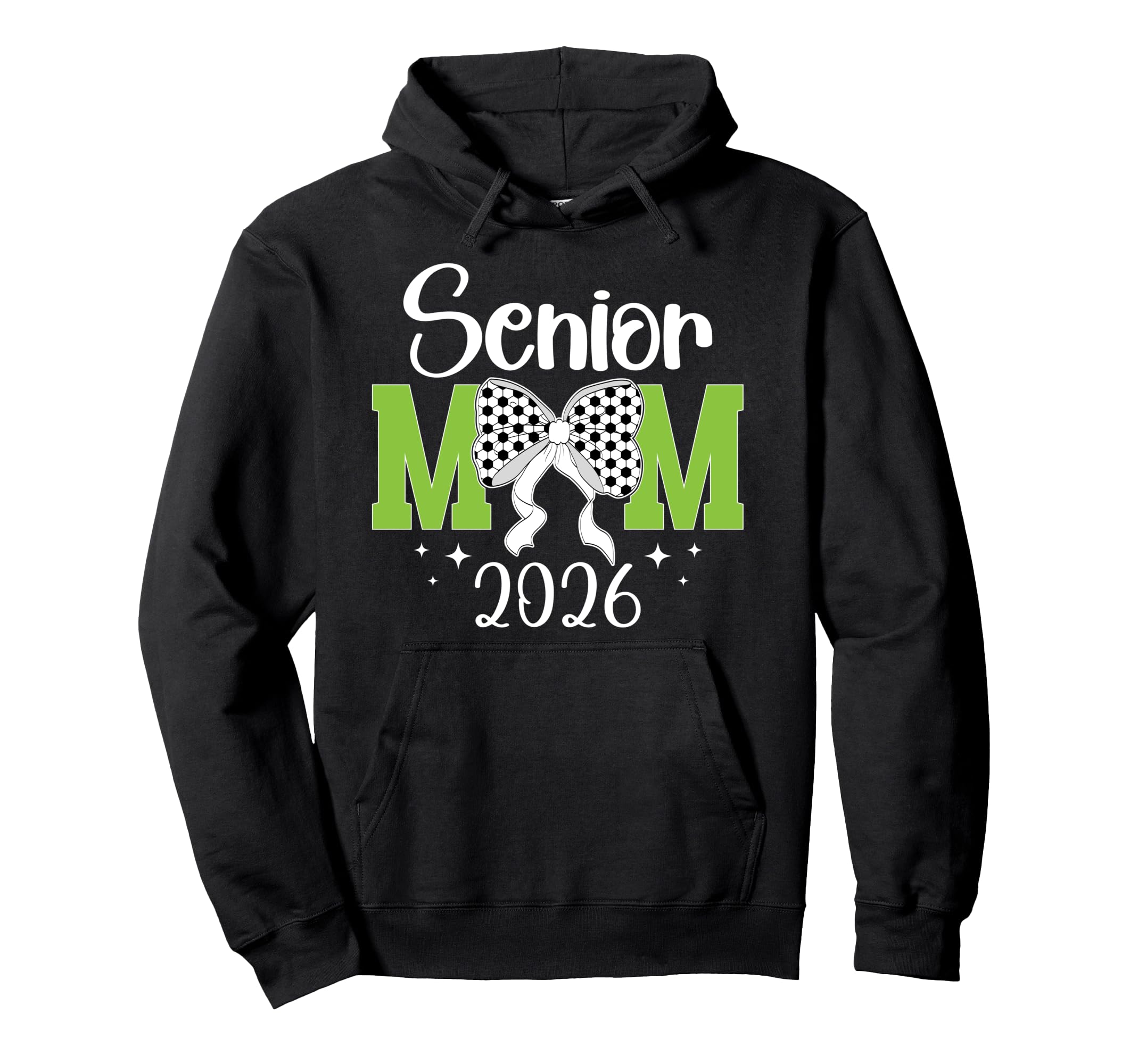 Soccer Senior Mom 2026 Soccer Player Hoodie - Streetwear Style Unisex
