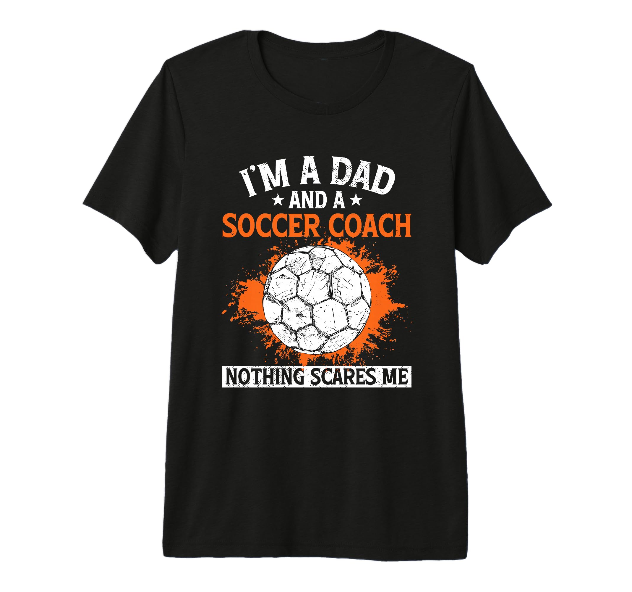 Coaching Soccer Dad Coach Soccer Coach Tri T-Shirt - Graphic Print Unisex