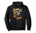 Soccer Halloween Spooky Goalkeeper Hoodie - Fun Novelty Design Men Women