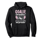 Soccer Goalie Grandma Soccer Keeper Hoodie - Minimalist Print Unisex