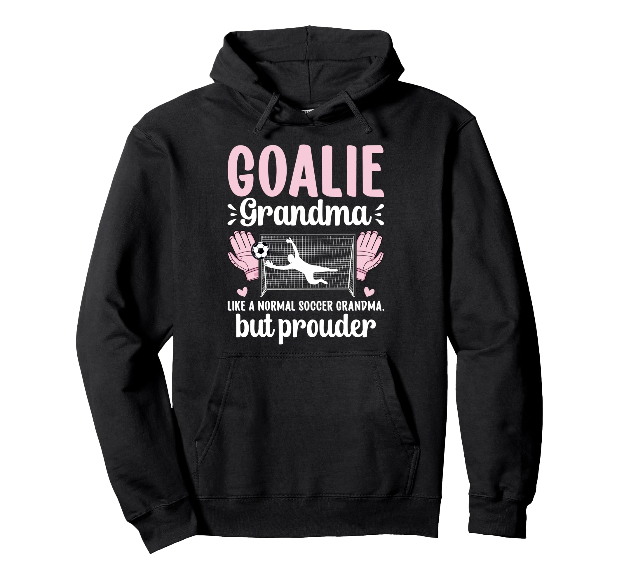 Soccer Goalie Grandma Soccer Keeper Hoodie - Minimalist Print Unisex