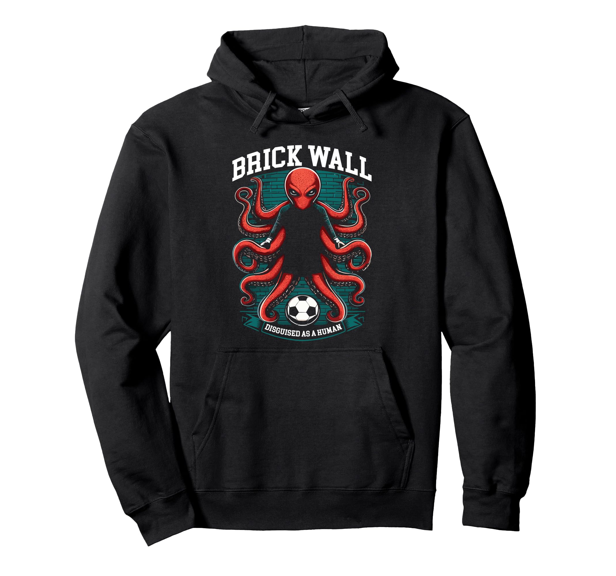 Goalkeeper Octopus Soccer Goalie Soccer Hoodie - Graphic Print Men Women