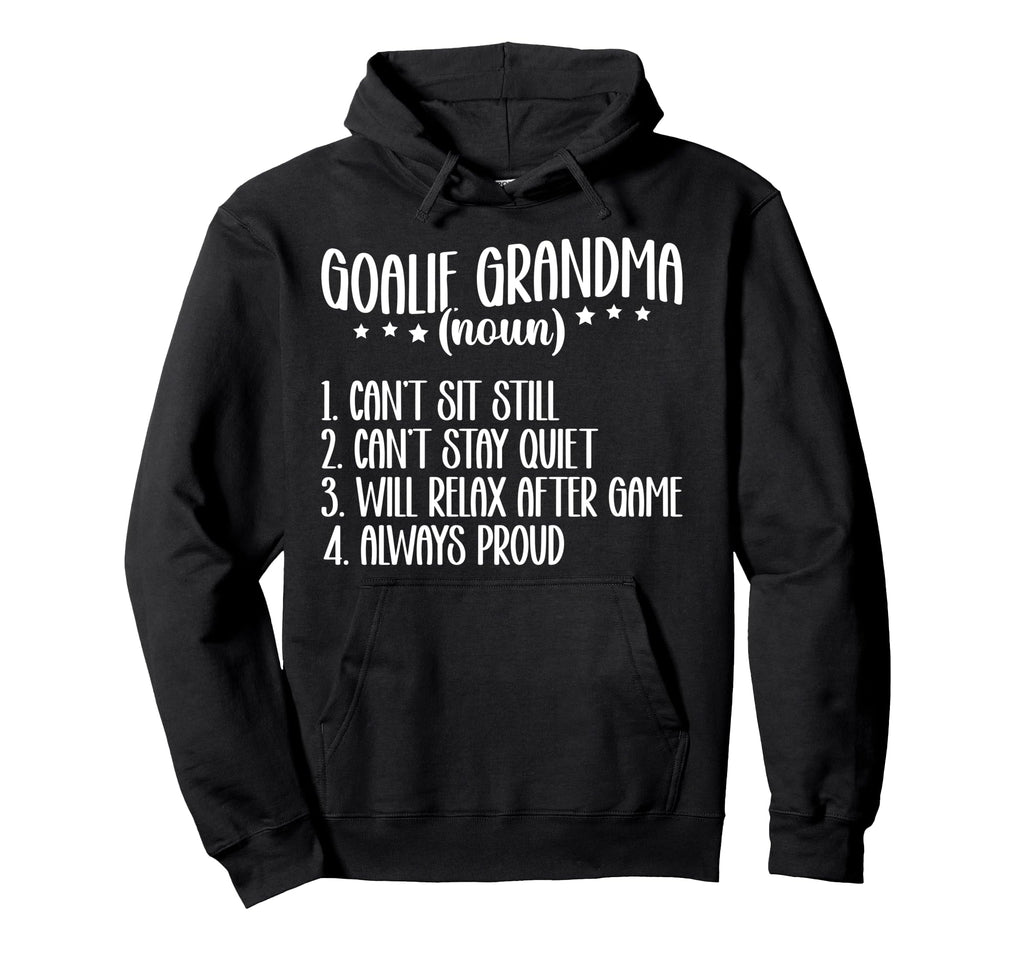 Hockey Goalie Grandma Definition Hockey Hoodie - Novelty Apparel Men Women