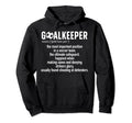 Soccer Goalkeeper Definition Soccer Hoodie - Aesthetic Graphic Men Women