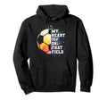 Colorful My Heart Is That Field Hoodie - Fun Novelty Design Men Women