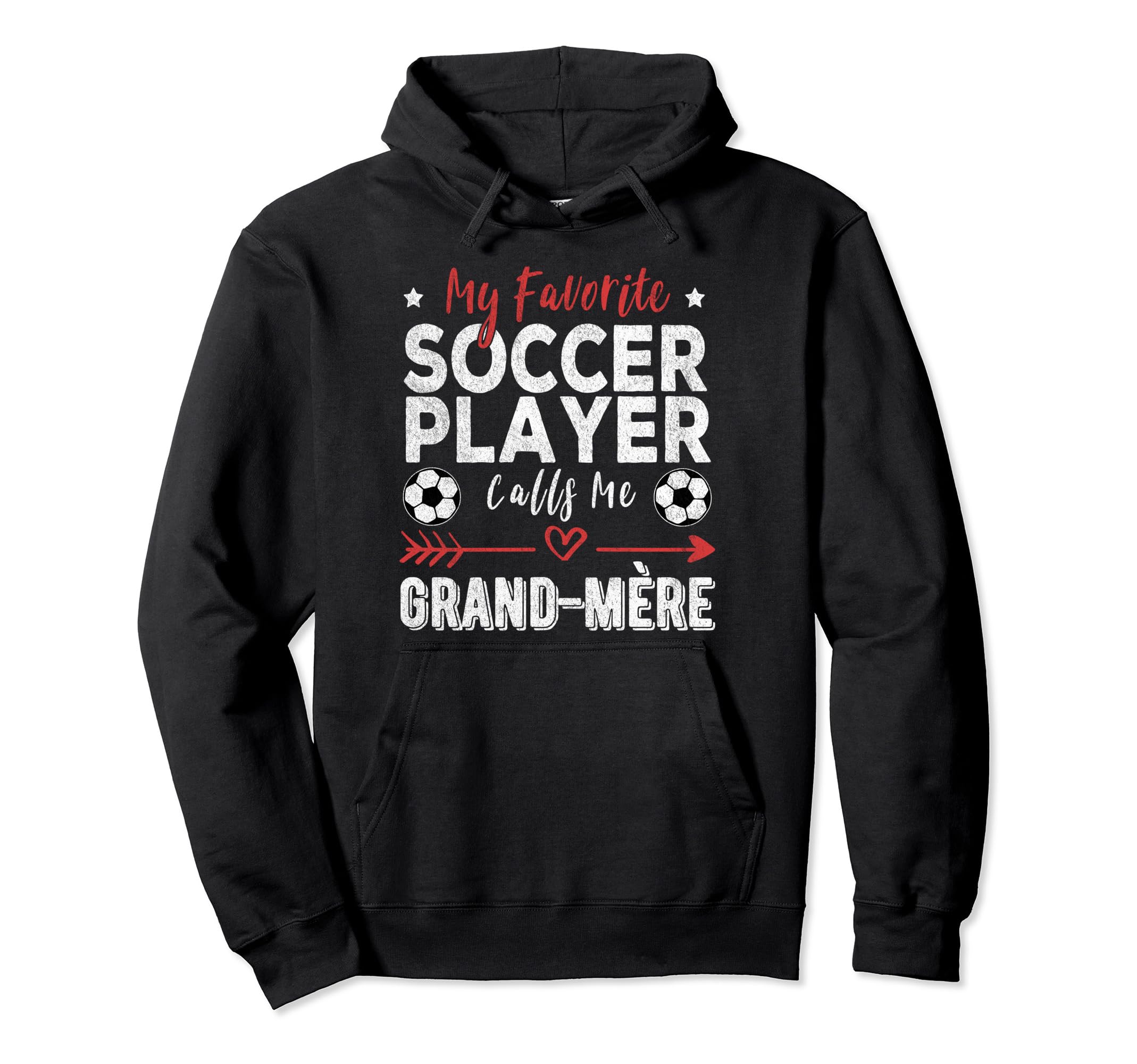 My Favorite Soccer Player Calls Me Grand Hoodie - Graphic Print Men Women