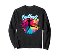 Football Footballers Soccer Sweatshirt - Fun Novelty Design Unisex