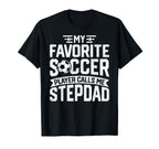 Soccer Player Call Me Stepdad T-Shirt - Aesthetic Graphic for Adults
