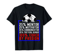 Soccer Coach Soccer Team 100 Passion T-Shirt - Unique Graphic for Adults