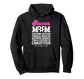 Soccer Mom Definition Mom Soccer Player Hoodie - Graphic Print Men Women
