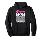 Soccer Mom Definition Mom Soccer Player Hoodie - Graphic Print Men Women