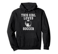 This Loves Soccer Game Day Female Hoodie - Aesthetic Graphic Men Women