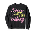 Soccer Team Outfit Players Fans Womens Sweatshirt - Novelty Apparel Unisex