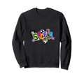 Soccer Mom Colorful Soccer Gifts Sweatshirt - Trendy Graphic for Adults