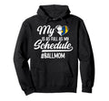 Ball Mom Proud Soccer Volleyball Mom Hoodie - Unique Graphic for Adults