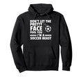 Best Soccer Teen Soccer Lover Player Sports Hoodie - Novelty Apparel Unisex