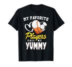 My Favorite Players Baseball Soccer T-Shirt - Streetwear Style for Adults