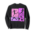 Soccer Team Outfit Players Fans Sweatshirt - Streetwear Style Unisex