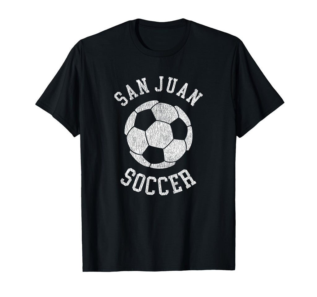 San Juan Soccer Distressed 90S T-Shirt - Streetwear Style Unisex