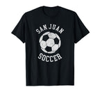 San Juan Soccer Distressed 90S T-Shirt - Streetwear Style Unisex