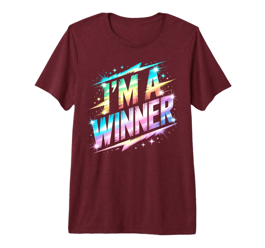 Im Winner All We Do Motivational Game T-Shirt - Trendy Graphic for Adults
