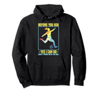Soccer And Soccer Hoodie - Graphic Print Unisex