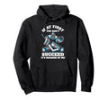 Ice Hockey Goalie Goalkeeper Glove Hoodie - Fun Novelty Design Men Women