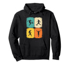 Soccer Player Football Fan Distressed Hoodie - Novelty Apparel Men Women