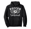 Soccer Girlfriend Hearts Soccer Hoodie - Streetwear Style for Adults