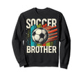 Soccer Brother Family Matching Sweatshirt - Minimalist Print for Adults