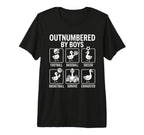 Outnumbered Ducklings Football Soccer T-Shirt - Novelty Apparel Unisex