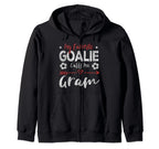 Funny Soccer Goalie Goalkeeper Mom T-Shirt - Minimalist Print Men Women