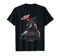Marvel Captain America Brave New T-Shirt - Novelty Apparel for Adults