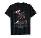 Marvel Captain America Brave New T-Shirt - Novelty Apparel for Adults