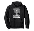 Im Hockey Goalie Uncle Ice Hockey Hoodie - Casual Everyday Wear for Adults