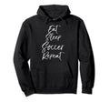 Funny Soccer Eat Sleep Soccer Repeat Hoodie - Custom Art Print for Adults