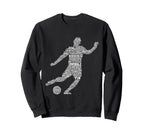 Soccer Player Coaches Fan Sweatshirt - Streetwear Style for Adults
